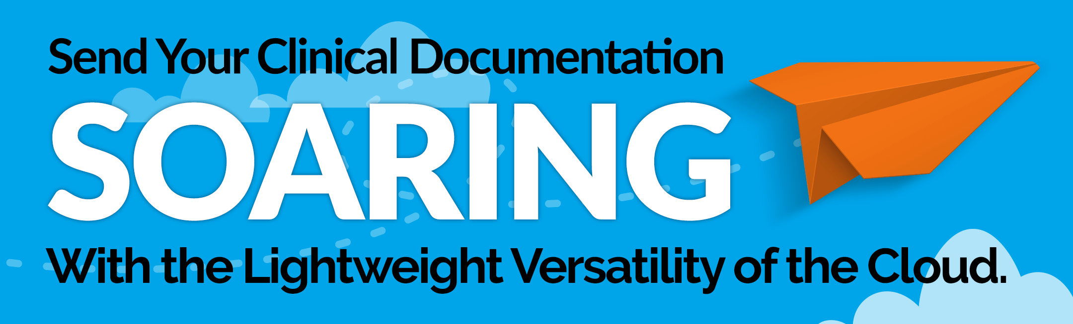 Send Your Clinical Documentation Soaring with the Lightweight Versatility of the Cloud.